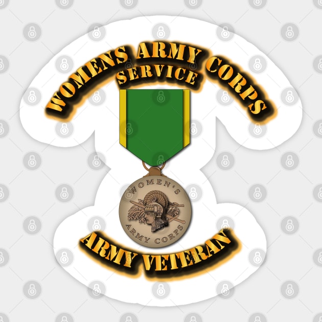 Womens Army Corps Service - w  WACSM Sticker by twix123844